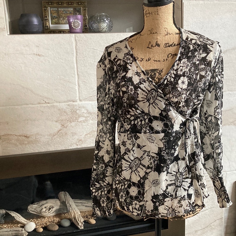 J Jill blouse… very comfortable. 100% silk